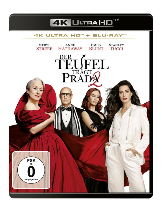 Der Teufel trägt Prada 2 (4K Ultra HD) (Blu-ray 4K Ultra HD) Der Teufel trägt Prada 2 (4K Ultra HD) (Blu-ray 4K Ultra HD)