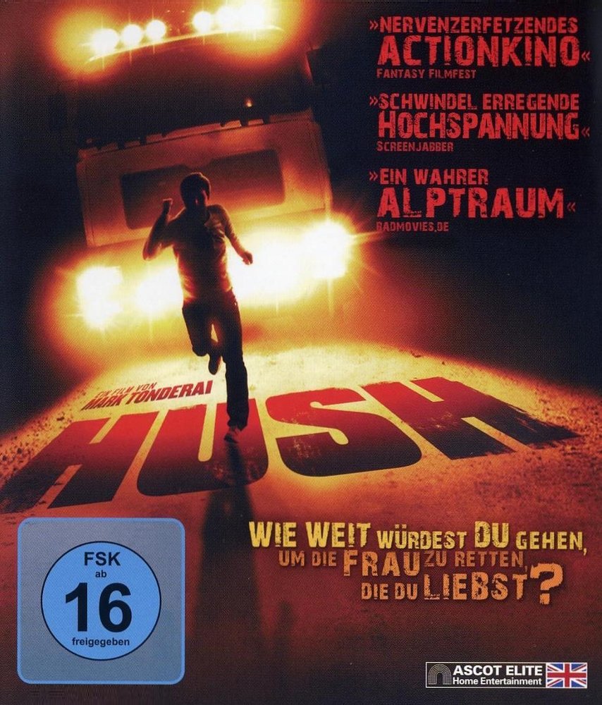 Hush - Blu-ray Front-Cover Hush - Blu-ray Front-Cover
