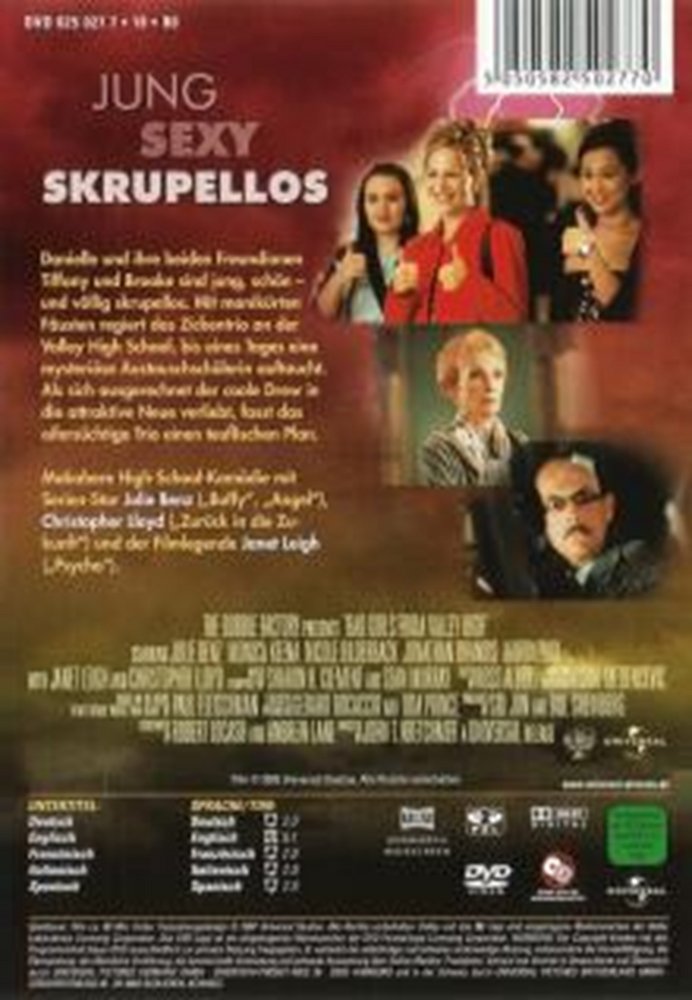 Zickenterror an der High School - DVD Back-Cover Zickenterror an der High School - DVD Back-Cover