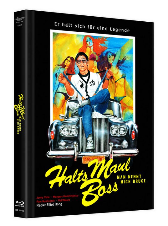 Halts Maul Boss - Man nennt mich Bruce - Mediabook - Limitiert auf 500 Stück (Blu-ray Disc) Halts Maul Boss - Man nennt mich Bruce - Mediabook - Limitiert auf 500 Stück (Blu-ray Disc)