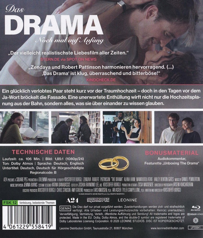 Das Drama - Noch mal auf Anfang - Blu-ray Back-Cover Das Drama - Noch mal auf Anfang - Blu-ray Back-Cover