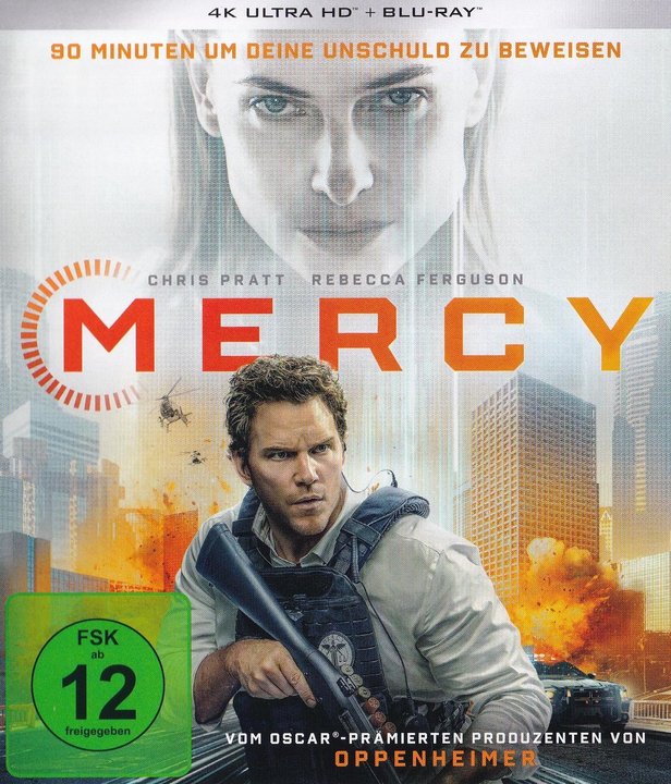 Mercy (4K UHD), gebraucht, ohne Cover Mercy (4K UHD), gebraucht, ohne Cover