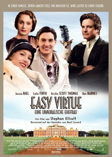 Easy Virtue - Eine unmoralische Ehefrau - Poster 1