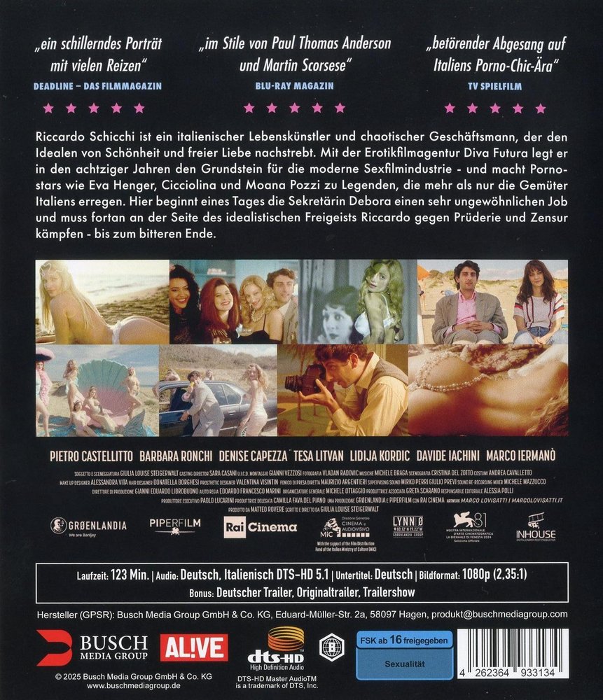 Diva Futura - Blu-ray Back-Cover Diva Futura - Blu-ray Back-Cover