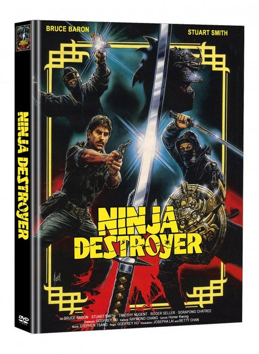 Ninja Destroyer - Mediabook - Limited Edition auf 144 Stück - Cover A (DVD) Ninja Destroyer - Mediabook - Limited Edition auf 144 Stück - Cover A (DVD)