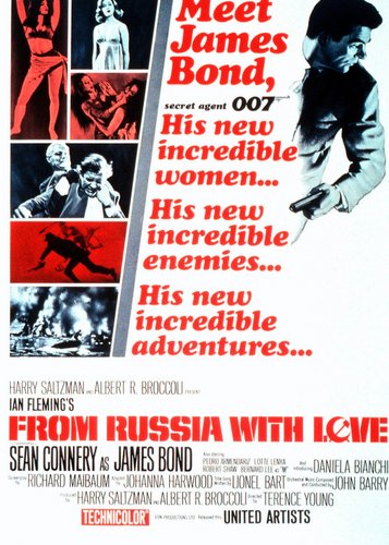 James Bond 007 - Liebesgrüße aus Moskau - Poster 4