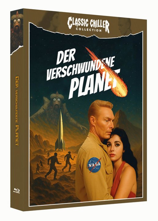 Der verschwundene Planet (The Phantom Planet) Cover A - Classic Chiller Collection # 27 - Deutsche Blu-ray Premiere (Blu-ray Disc) Der verschwundene Planet (The Phantom Planet) Cover A - Classic Chiller Collection # 27 - Deutsche Blu-ray Premiere (Blu-ray Disc)