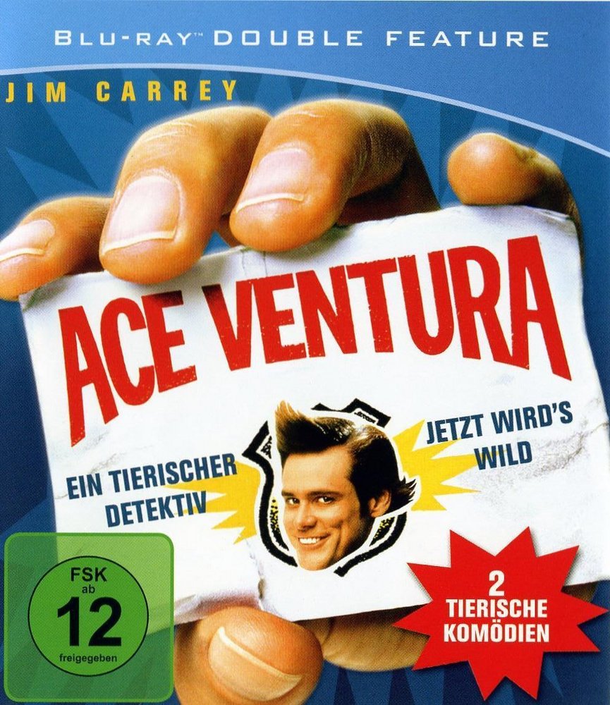 Ace Ventura 2 - Jetzt wird's wild - Blu-ray Front-Cover Ace Ventura 2 - Jetzt wird's wild - Blu-ray Front-Cover