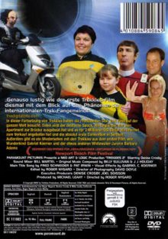 Trekkies 2 - DVD Back-Cover Trekkies 2 - DVD Back-Cover