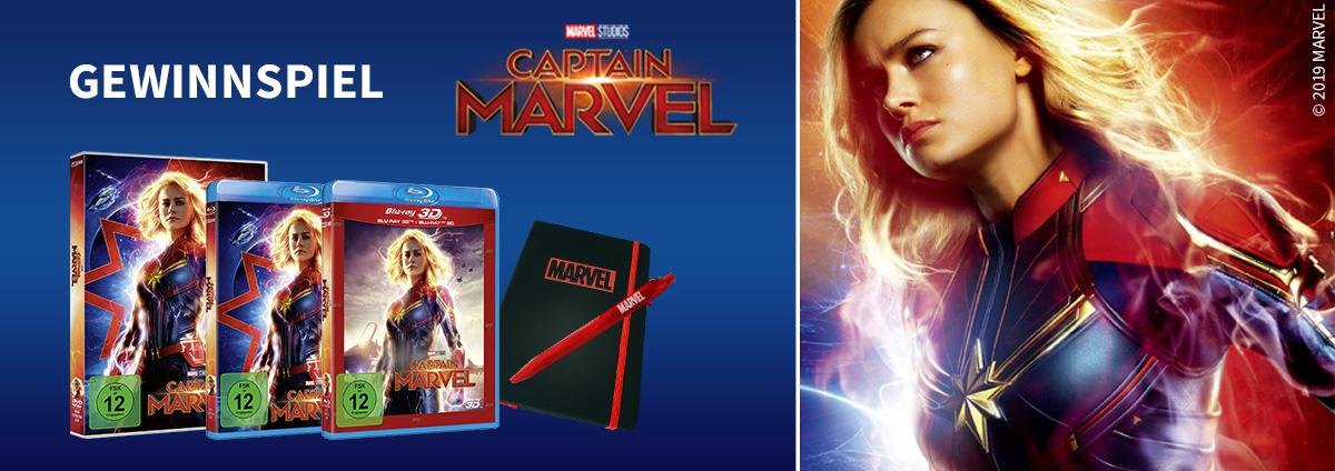 Gewinnspiel CAPTAIN MARVEL: Wir verschenken Captain Marvel Fanpakete!