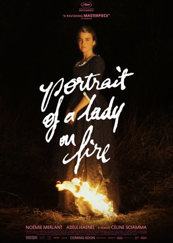 Porträt einer jungen Frau in Flammen - Poster 5