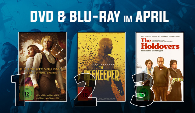 DVD & Blu-ray Charts April 2024: Die besten Filme des Aprils für euer Heimkino!