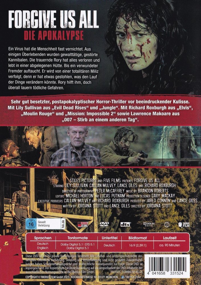 Forgive Us All - DVD Back-Cover Forgive Us All - DVD Back-Cover