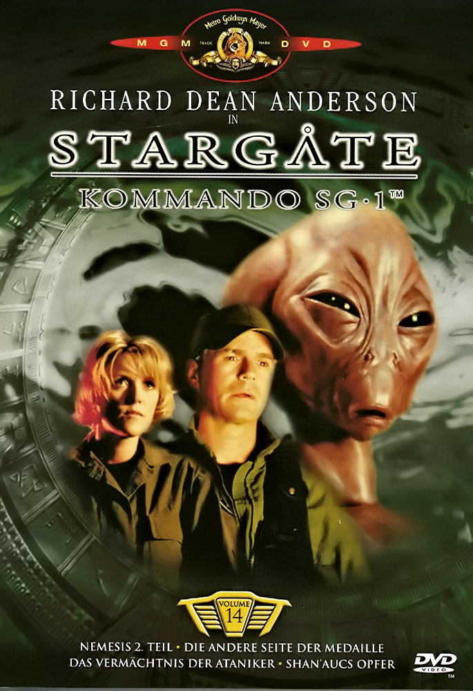 Stargate Kommando SG-1 - Volume 14 - DVD Front-Cover Stargate Kommando SG-1 - Volume 14 - DVD Front-Cover