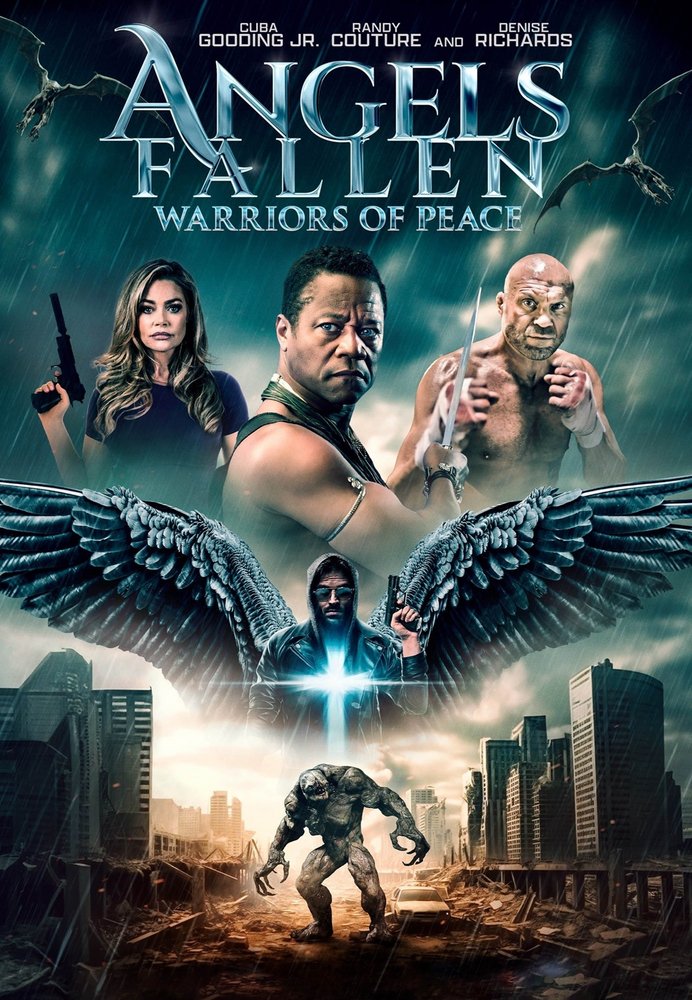 Angels Fallen 2 - Warriors of Peace - DVD Front-Cover Angels Fallen 2 - Warriors of Peace - DVD Front-Cover
