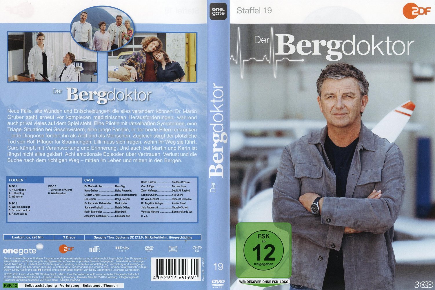 Der Bergdoktor 2008 - Staffel 19 - DVD Full-Cover Der Bergdoktor 2008 - Staffel 19 - DVD Full-Cover