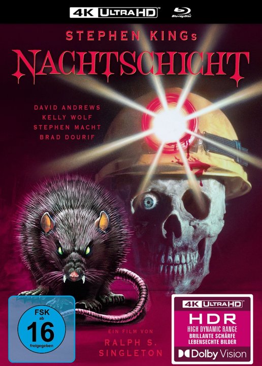 Stephen King's Nachtschicht (Stephen King's Graveyard Shift) - 2-Disc Limited Collector's Edition Mediabook (Blu-ray 4K Ultra HD) Stephen King's Nachtschicht (Stephen King's Graveyard Shift) - 2-Disc Limited Collector's Edition Mediabook (Blu-ray 4K Ultra HD)