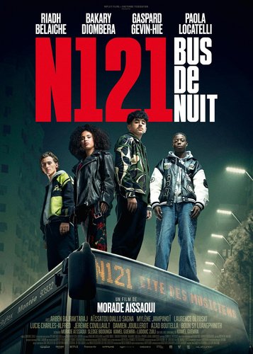 N121 - Terror im Nachtbus - Poster 1 N121 - Terror im Nachtbus - Poster 1