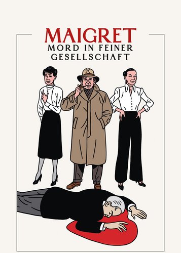 Maigret - Mord in feiner Gesellschaft - Poster 1 Maigret - Mord in feiner Gesellschaft - Poster 1