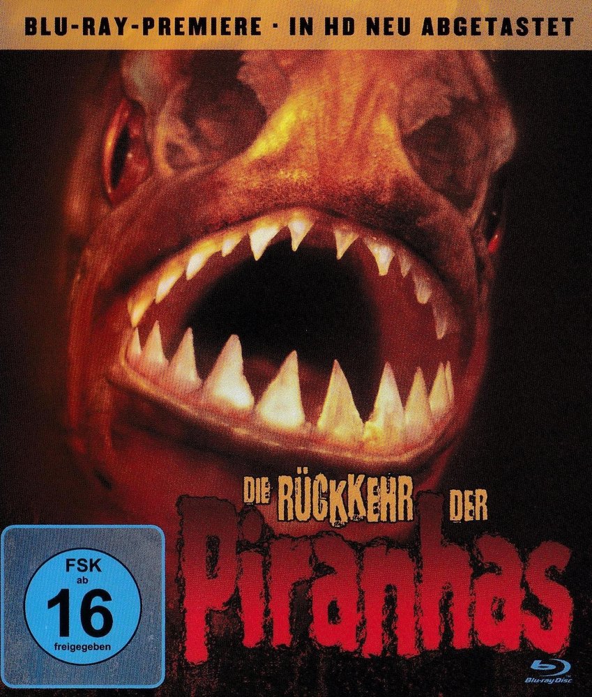 Die Rückkehr der Piranhas - Blu-ray Front-Cover Die Rückkehr der Piranhas - Blu-ray Front-Cover