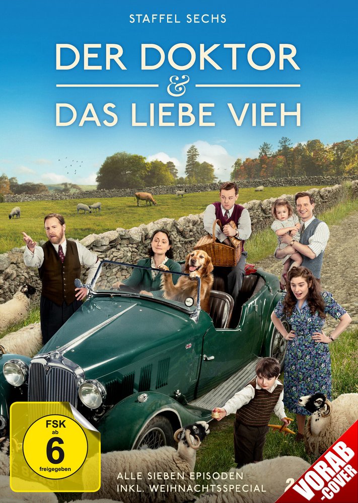 Der Doktor und das liebe Vieh - Staffel 6 - DVD Front-Cover Der Doktor und das liebe Vieh - Staffel 6 - DVD Front-Cover
