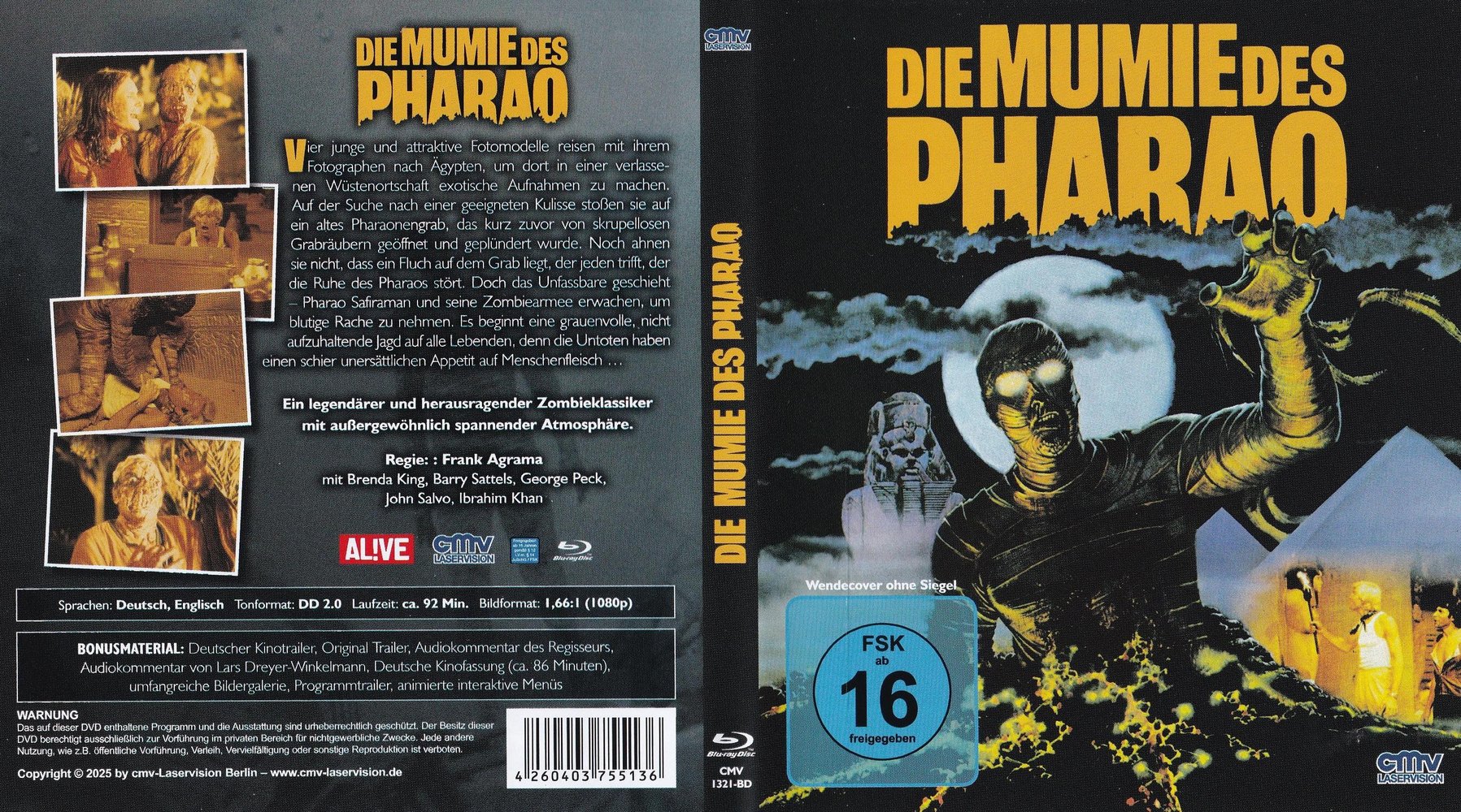 Dawn of the Mummy - Die Mumie des Pharao - Blu-ray Full-Cover Dawn of the Mummy - Die Mumie des Pharao - Blu-ray Full-Cover