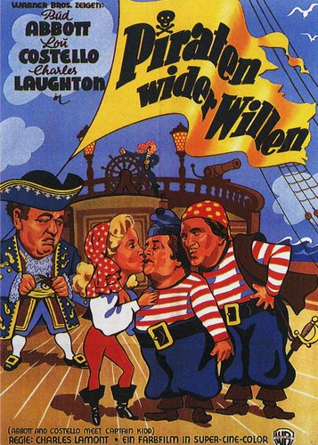 Abbott & Costello unter Piraten - Poster 1 Abbott & Costello unter Piraten - Poster 1