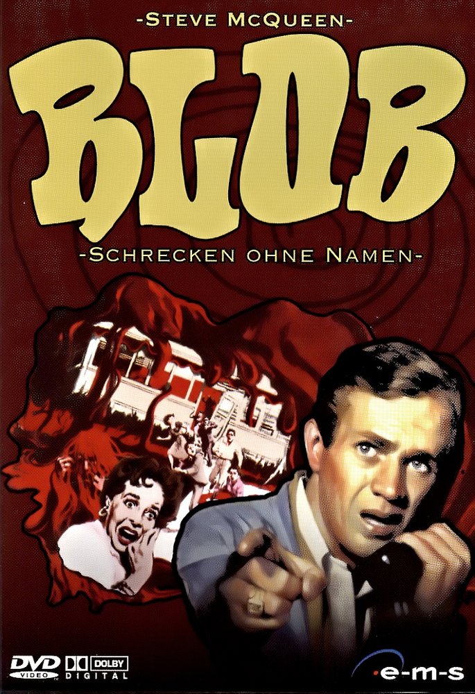 Blob - Schrecken ohne Namen - DVD Front-Cover Blob - Schrecken ohne Namen - DVD Front-Cover