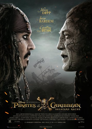 Pirates of the Caribbean - Fluch der Karibik 5 - Poster 1