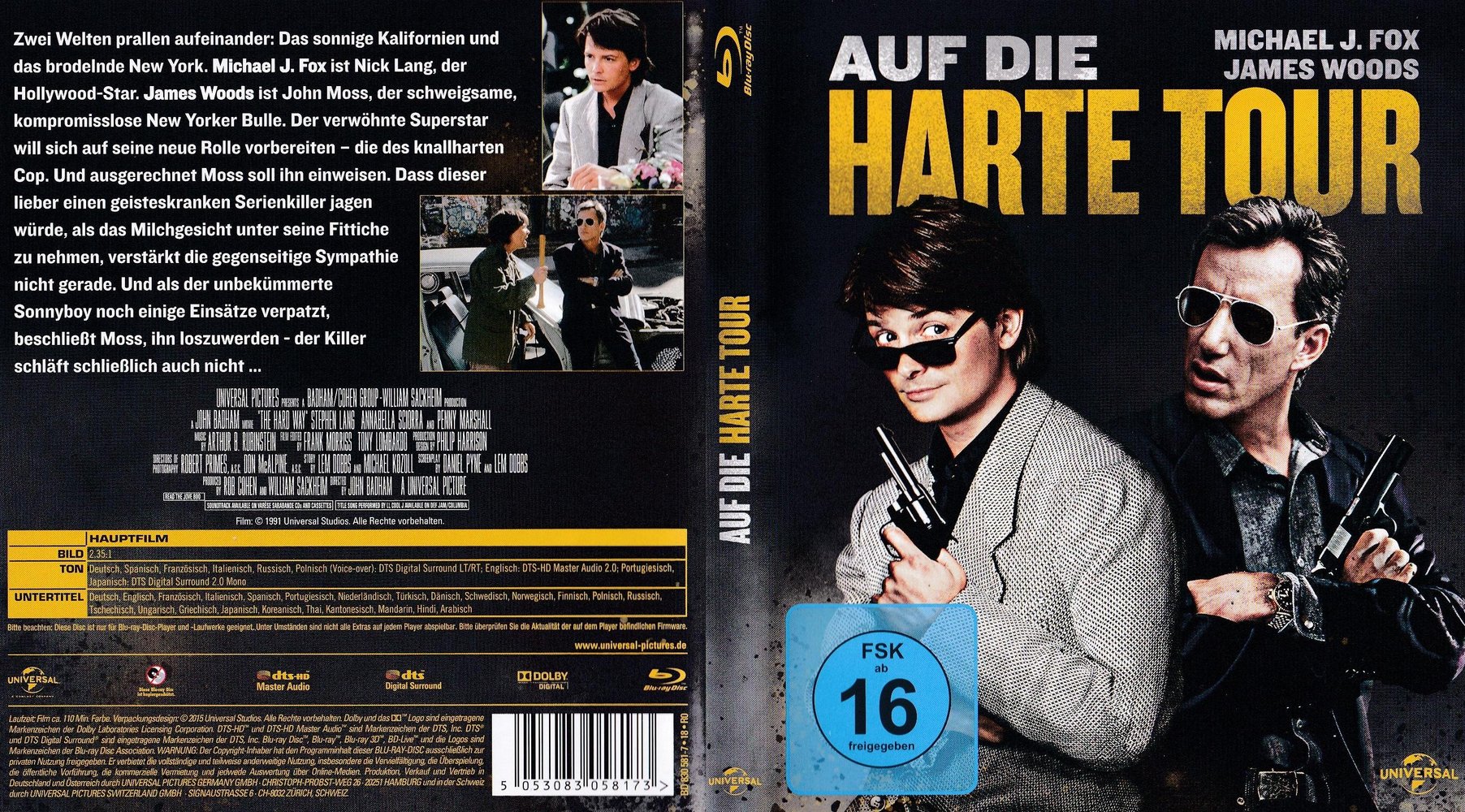 Auf die harte Tour - Blu-ray Full-Cover Auf die harte Tour - Blu-ray Full-Cover