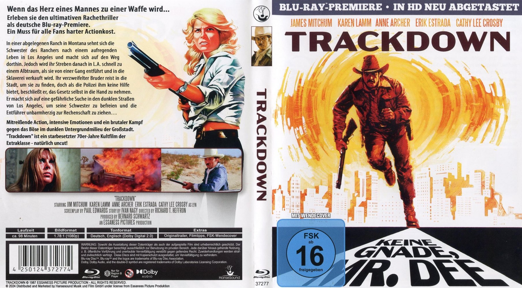 Trackdown - Keine Gnade, Mr. Dee - Blu-ray Full-Cover Trackdown - Keine Gnade, Mr. Dee - Blu-ray Full-Cover