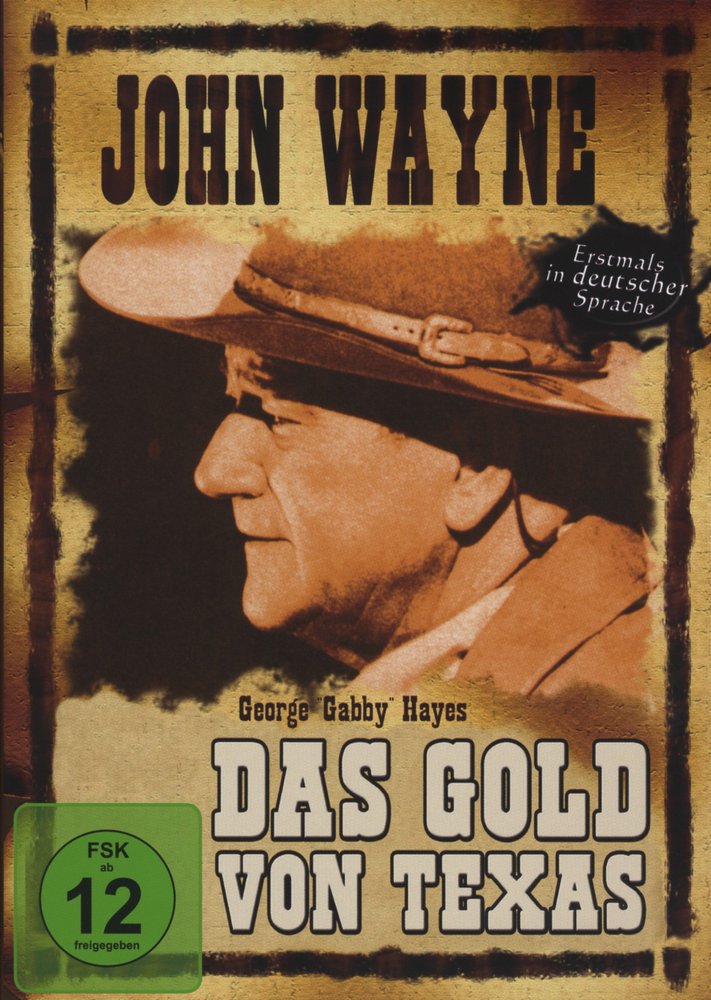 Das Gold von Texas - DVD Front-Cover Das Gold von Texas - DVD Front-Cover