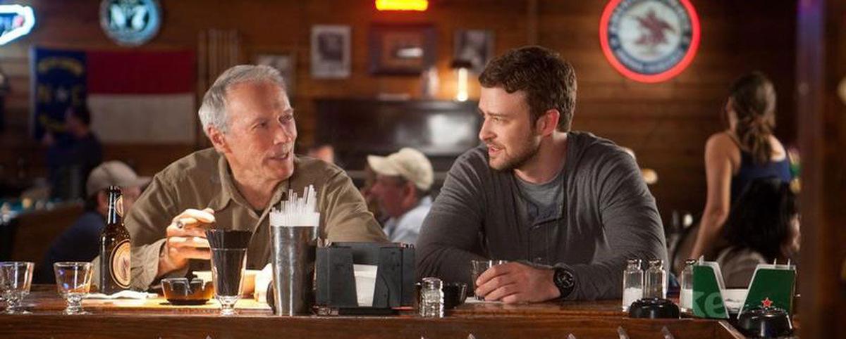 Clint Eastwood und Justin Timberlake in 'Trouble with the Curve' © Warner Home Video