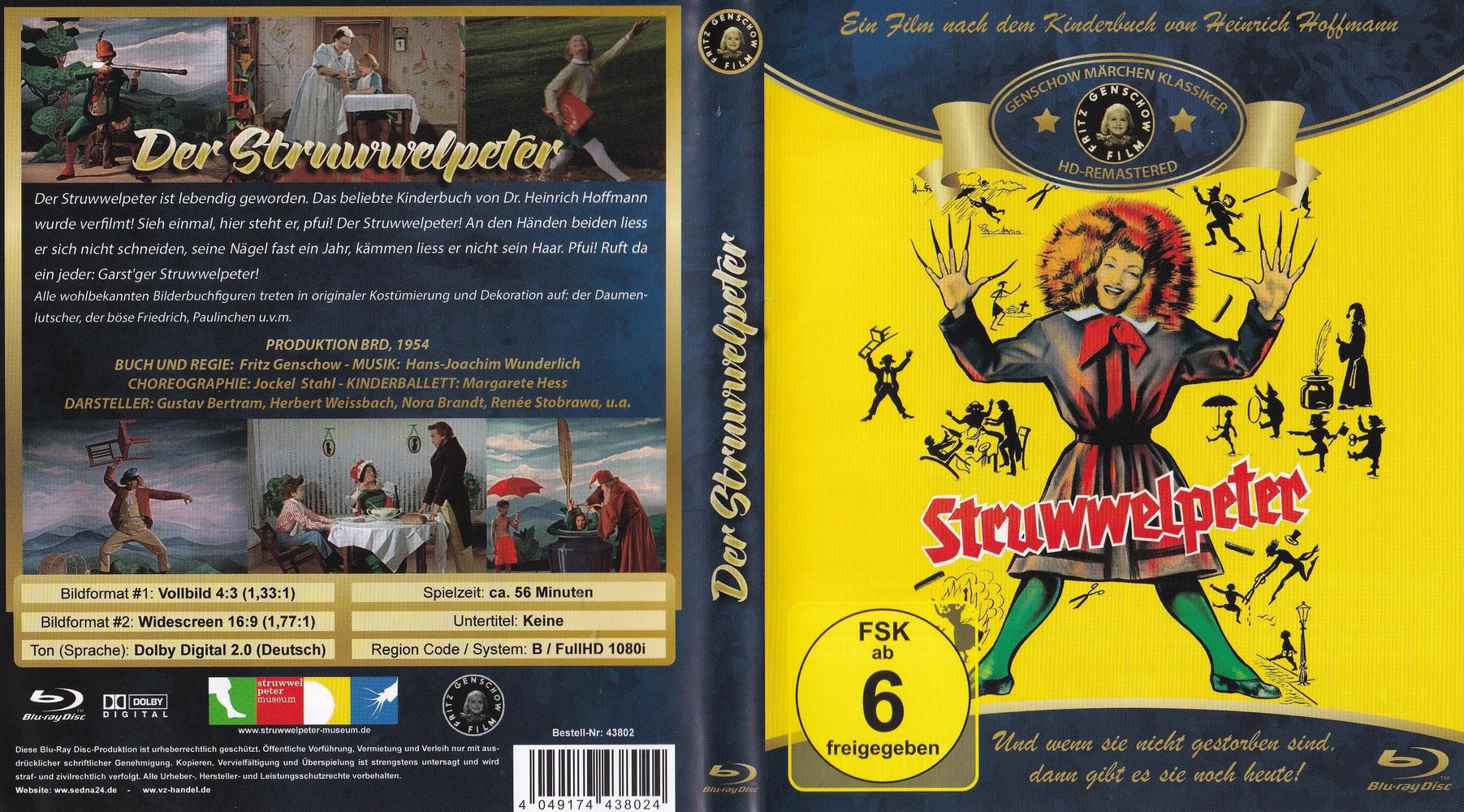 Der Struwwelpeter - Blu-ray Full-Cover Der Struwwelpeter - Blu-ray Full-Cover