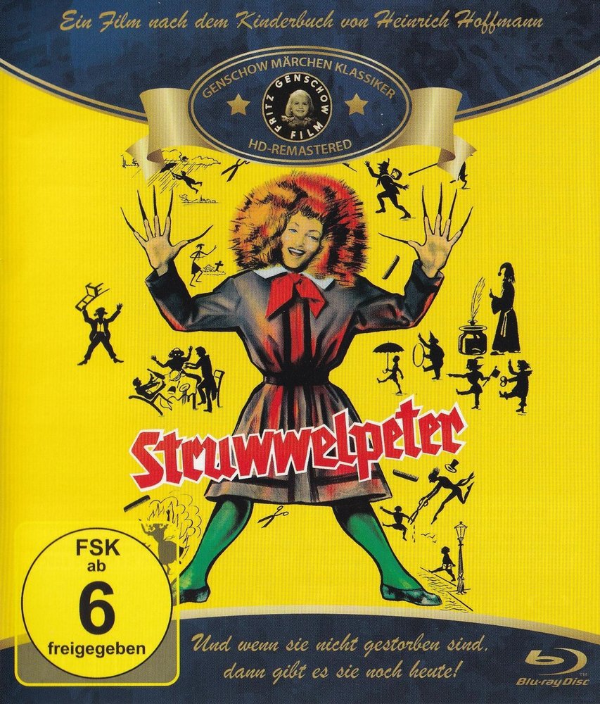 Der Struwwelpeter - Blu-ray Front-Cover Der Struwwelpeter - Blu-ray Front-Cover