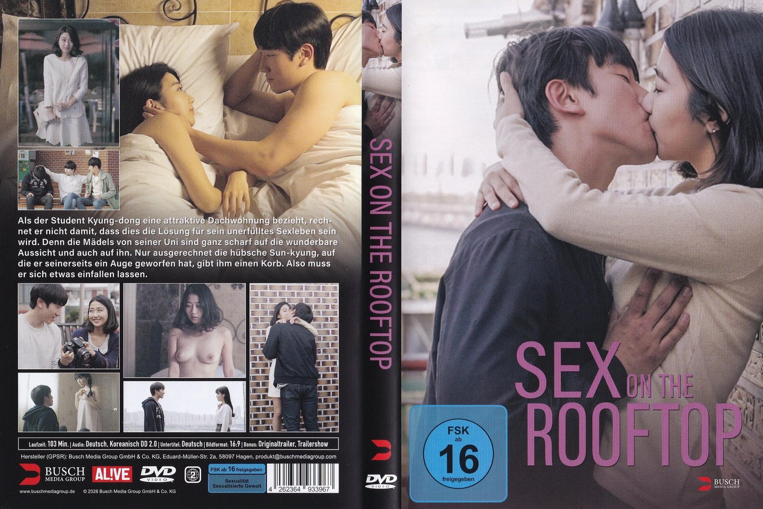 Sex on the Rooftop - DVD Full-Cover Sex on the Rooftop - DVD Full-Cover