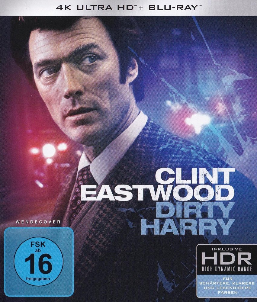 Dirty Harry - 4K UHD Front Cover Dirty Harry - 4K UHD Front Cover