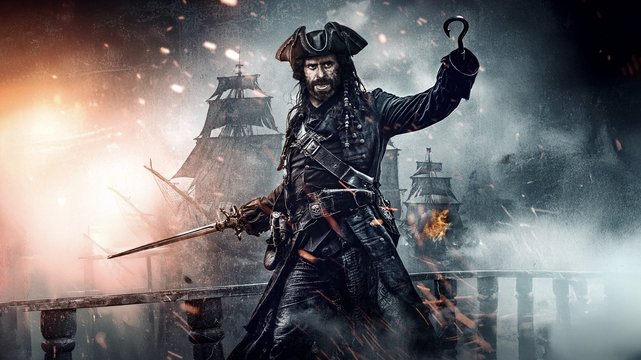 Captain Hook - The Cursed Tides - Wallpaper 1 Captain Hook - The Cursed Tides - Wallpaper 1