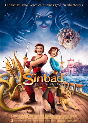 Sinbad - Der Herr der sieben Meere - Poster 1