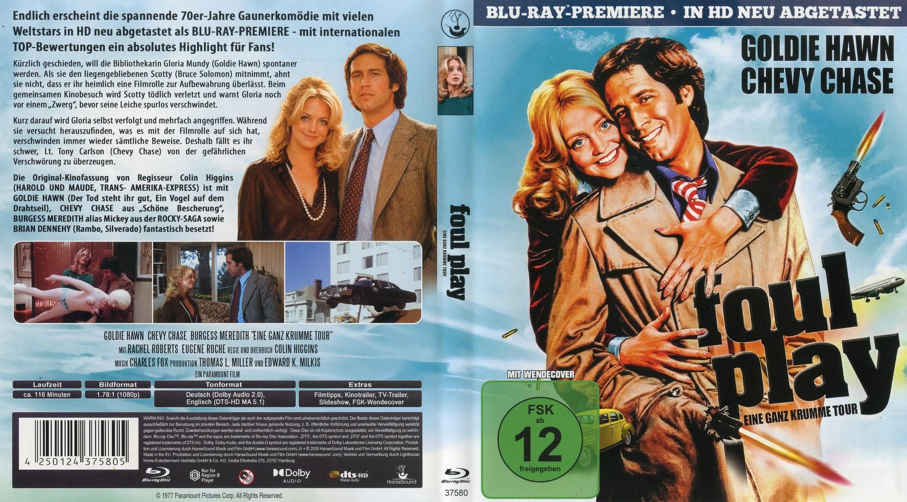 Foul Play - Eine ganz krumme Tour - Blu-ray Full-Cover Foul Play - Eine ganz krumme Tour - Blu-ray Full-Cover