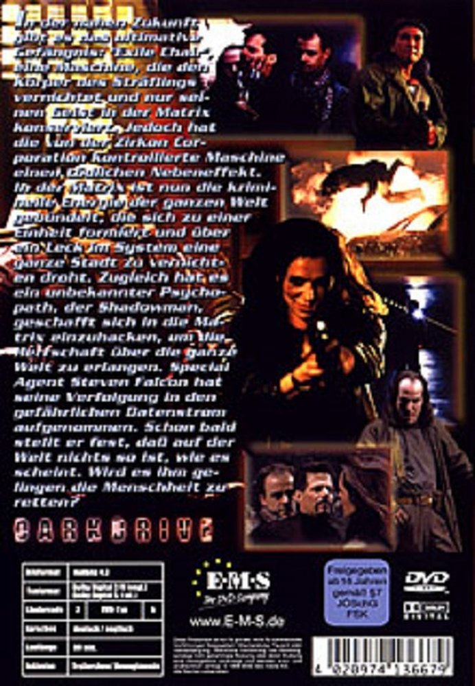 Darkdrive - DVD Back-Cover Darkdrive - DVD Back-Cover