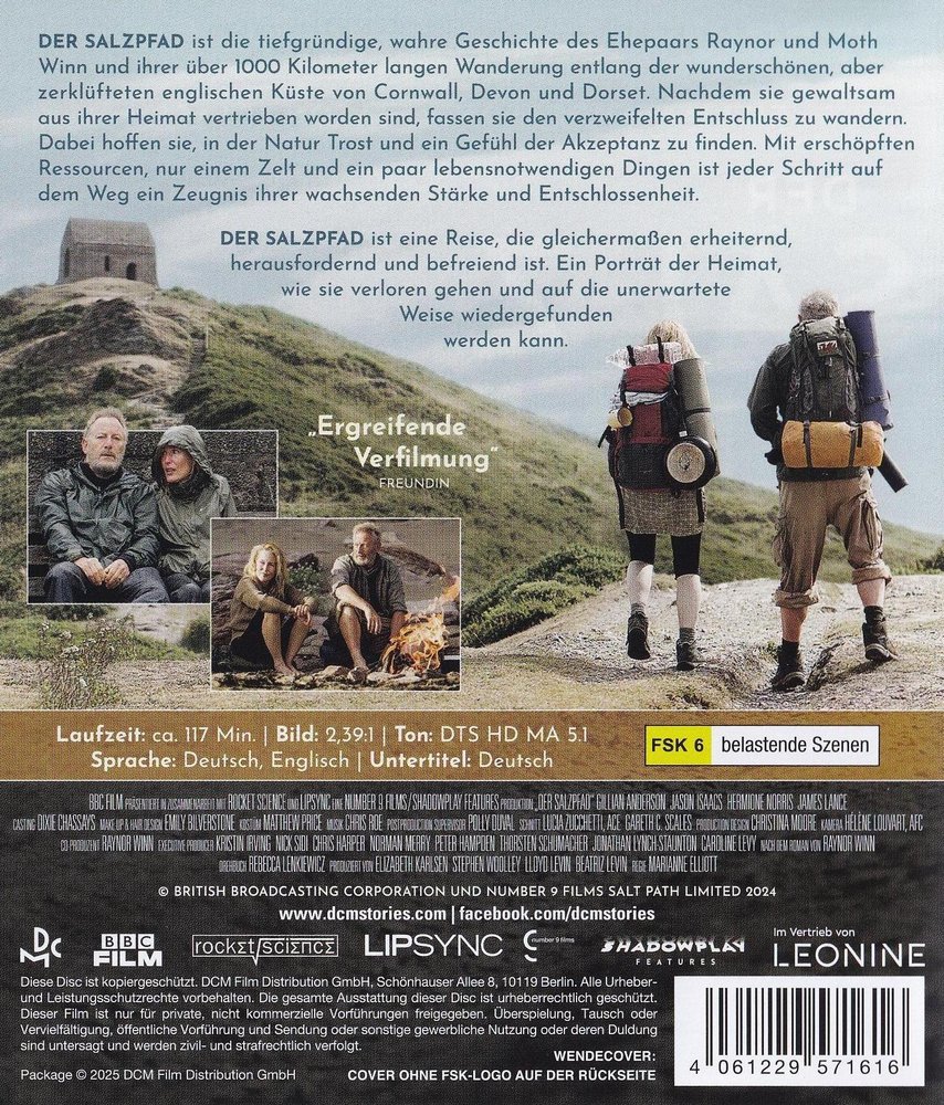 Der Salzpfad - Blu-ray Back-Cover Der Salzpfad - Blu-ray Back-Cover