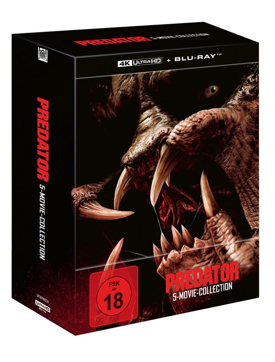 Predator 5-Movie-Collection (5 4K Ultra HDs) (Blu-ray 4K Ultra HD) Predator 5-Movie-Collection (5 4K Ultra HDs) (Blu-ray 4K Ultra HD)