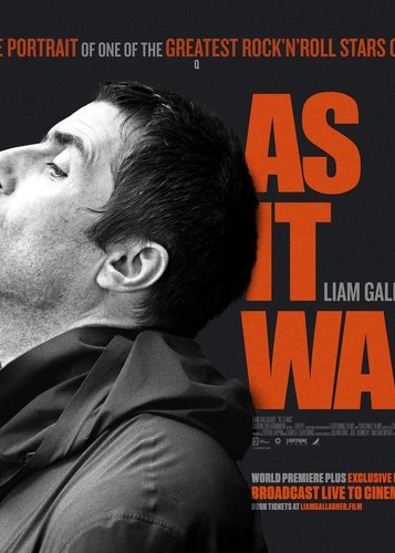Liam Gallagher - As It Was - Poster 2