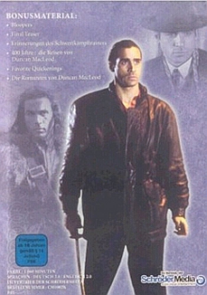 Highlander - Staffel 3 - DVD Back-Cover Highlander - Staffel 3 - DVD Back-Cover