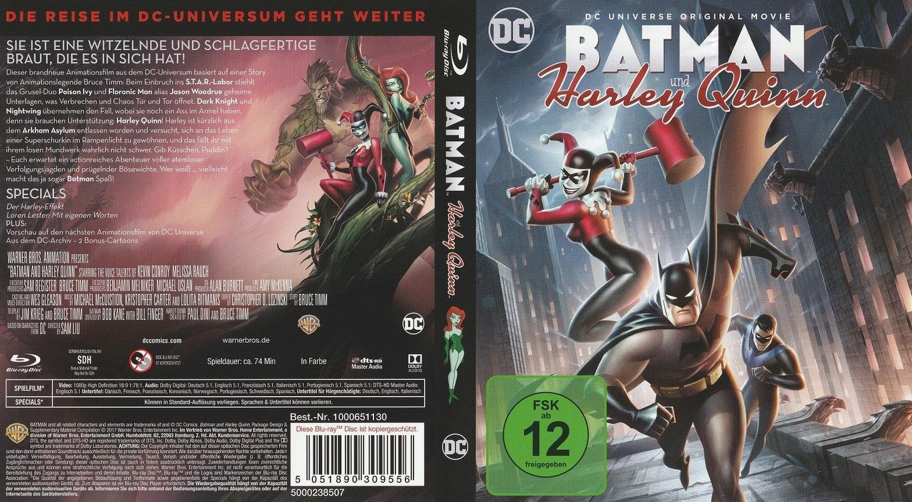 Batman und Harley Quinn - Blu-ray Full-Cover Batman und Harley Quinn - Blu-ray Full-Cover