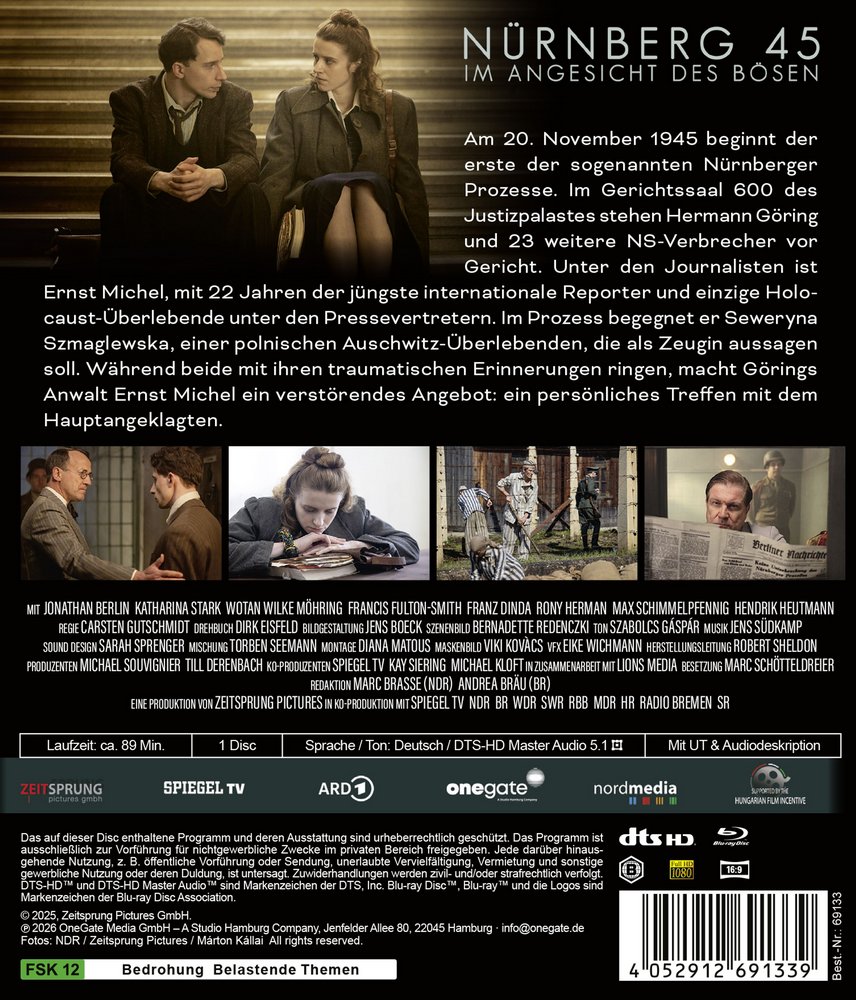 Nürnberg 45 - Blu-ray Back-Cover Nürnberg 45 - Blu-ray Back-Cover