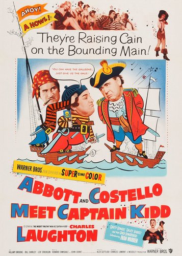 Abbott & Costello unter Piraten - Poster 3 Abbott & Costello unter Piraten - Poster 3