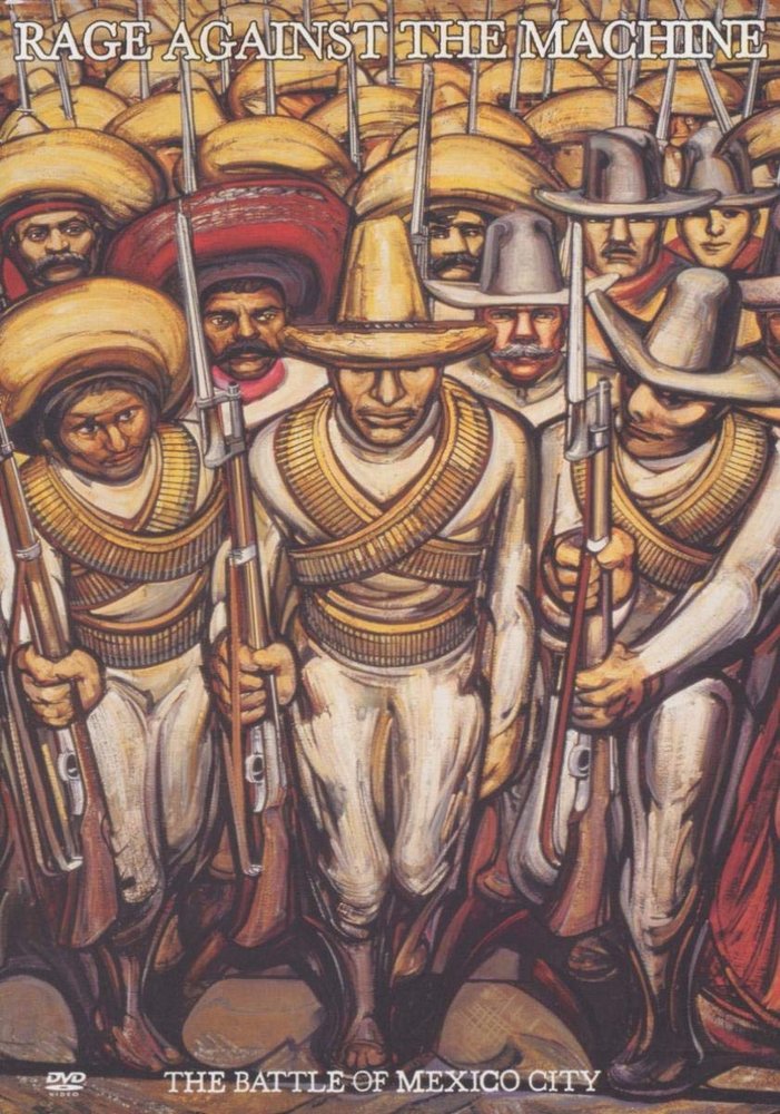 Rage Against the Machine - The Battle of Mexico - DVD Front-Cover Rage Against the Machine - The Battle of Mexico - DVD Front-Cover
