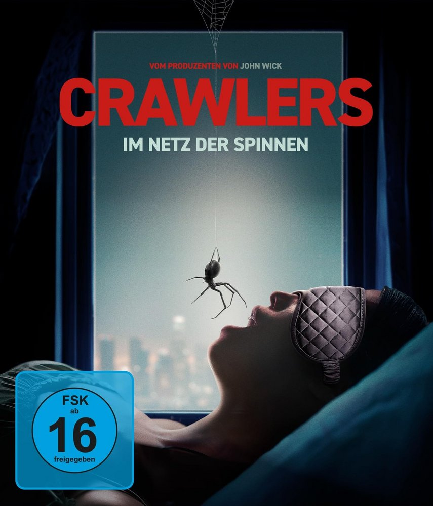 Crawlers - Im Netz der Spinnen - Blu-ray Front-Cover Crawlers - Im Netz der Spinnen - Blu-ray Front-Cover